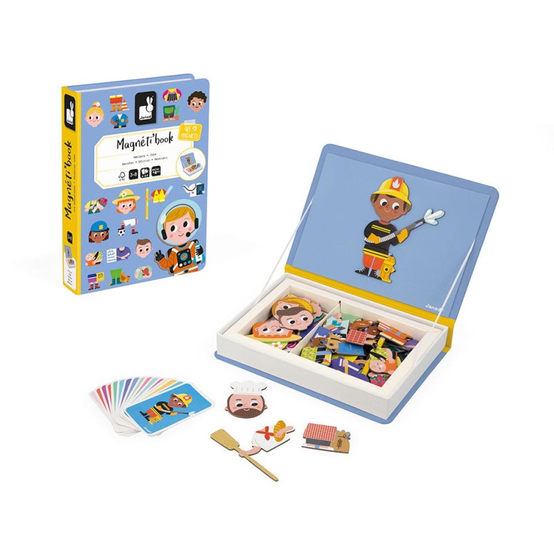 Magnetyczna układanka Puzzle Zawody Magnetibook Janod