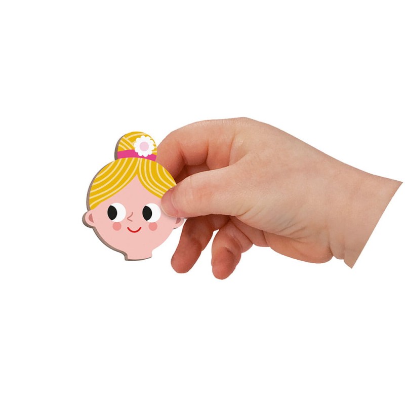 Magnetyczna układanka Puzzle Zawody Magnetibook Janod
