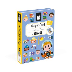 Magnetyczna układanka Puzzle Zawody Magnetibook Janod