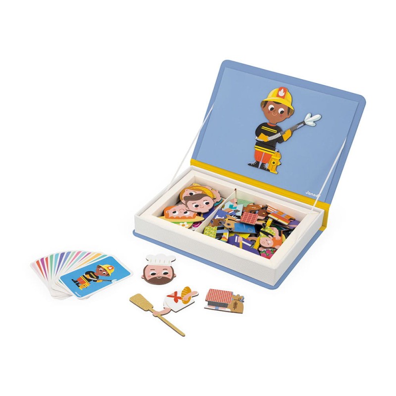 Magnetyczna układanka Puzzle Zawody Magnetibook Janod