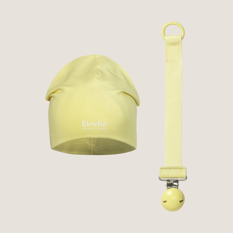 Elodie Details - Drewniana zawieszka do smoczka - Sunny Day Yellow
