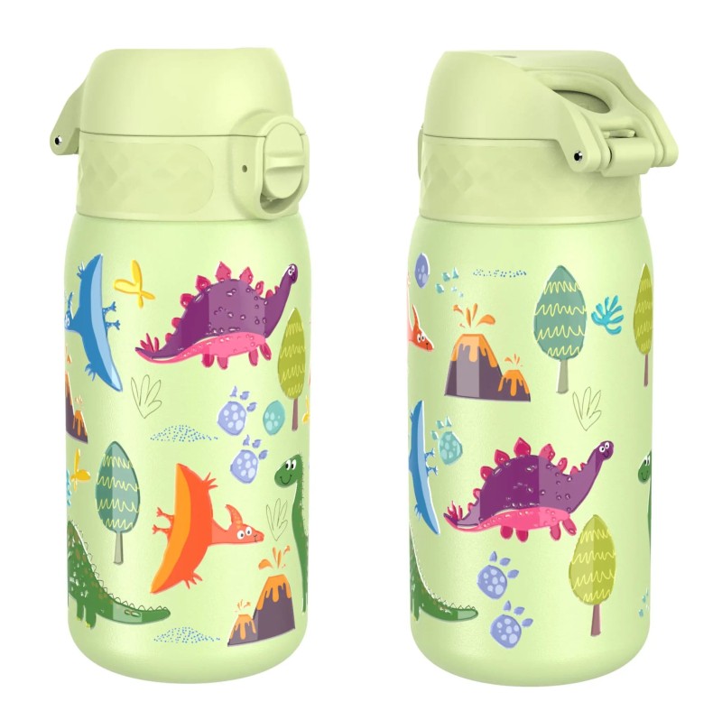 Butelka stalowa bidon 400 ml Dinozaury ION8