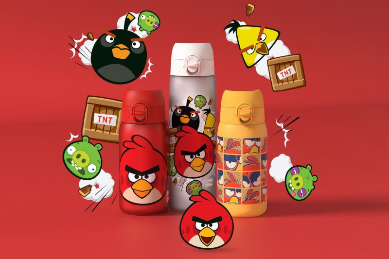 Butelka bidon dla dzieci 350 ml Angry Birds ION8
