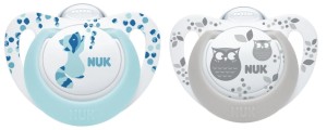 Smoczek NUK Genius Color silikonowy 18-36m Boy 2-pak