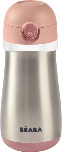 Bidon termiczny termobutelka 350 ml Old pink Beaba