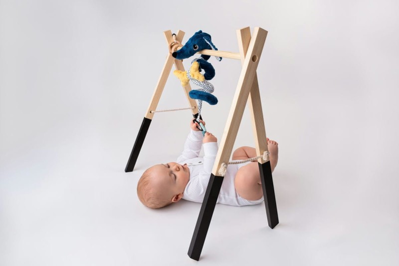 Jamiś spiralka do wózka granatowa Mom's Care