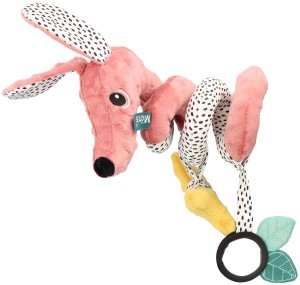 Jamiś spiralka do wózka różowa Mom's Care