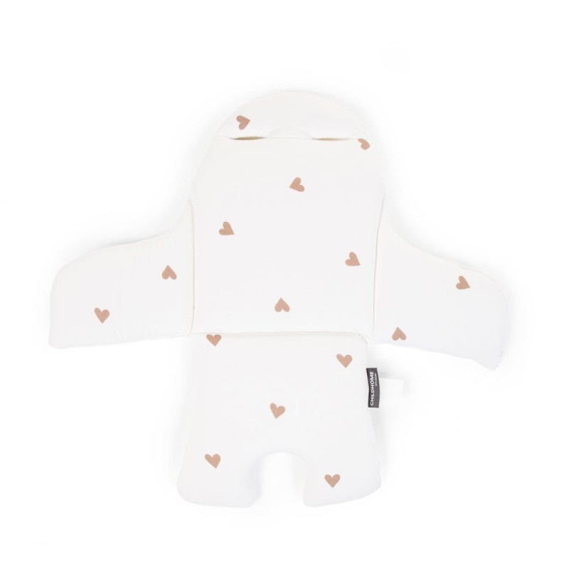 Childhome Dwustronny ochraniacz do krzesełka Evolu 2 Jersey Hearts