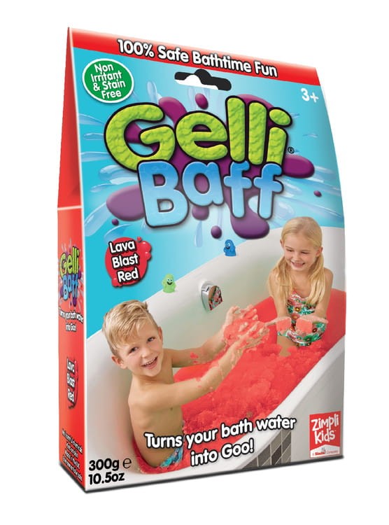 Magiczny proszek do kąpieli Gelli Baff czerwony 1 użycie 3+ Zimpli Kids