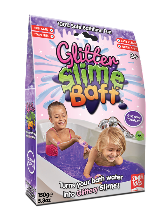 Zestaw do robienia glutów Slime Baff Glitter fioletowy 3+ Zimpli Kids