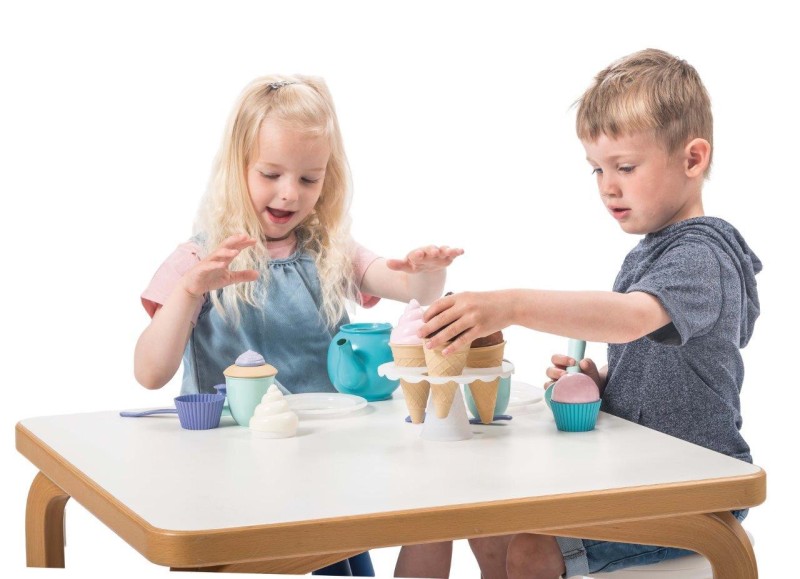  Zestaw do lodów z kolorowanką THORBJORN Dantoy