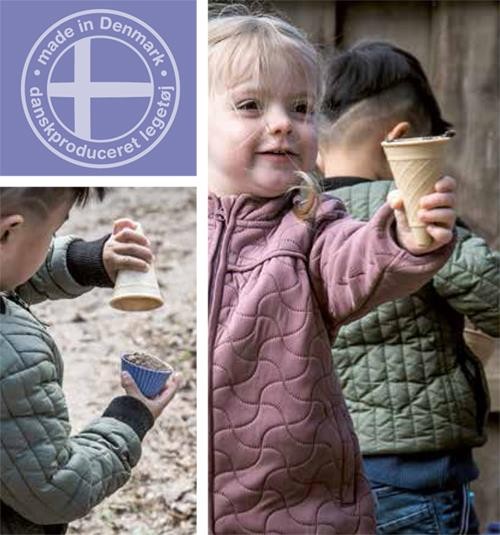  Zestaw do lodów z kolorowanką THORBJORN Dantoy