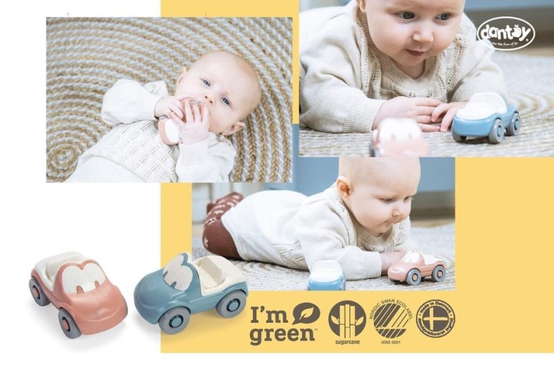Autka FunCars zestaw 2 szt 6+ m-cy BIO TINY Dantoy