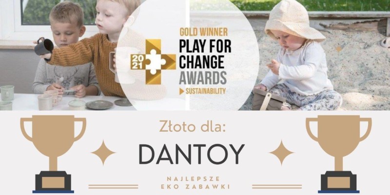 Zestaw obiadowy z recyklingu GREEN BEAN Dantoy