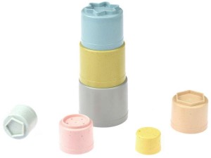 Wieża z kubków BIO TINY 6+ m-cy Dantoy