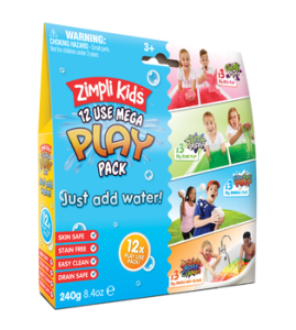 Zestaw magicznych proszków do wody 12 szt Mega Play Pack 3+ Zimpli Kids