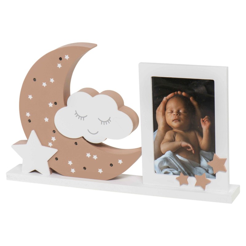 Ramka do zdjęć z lampką LED Moonlight rose DOOKY