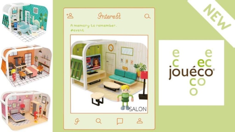 Domek dla lalek SALON Joueco