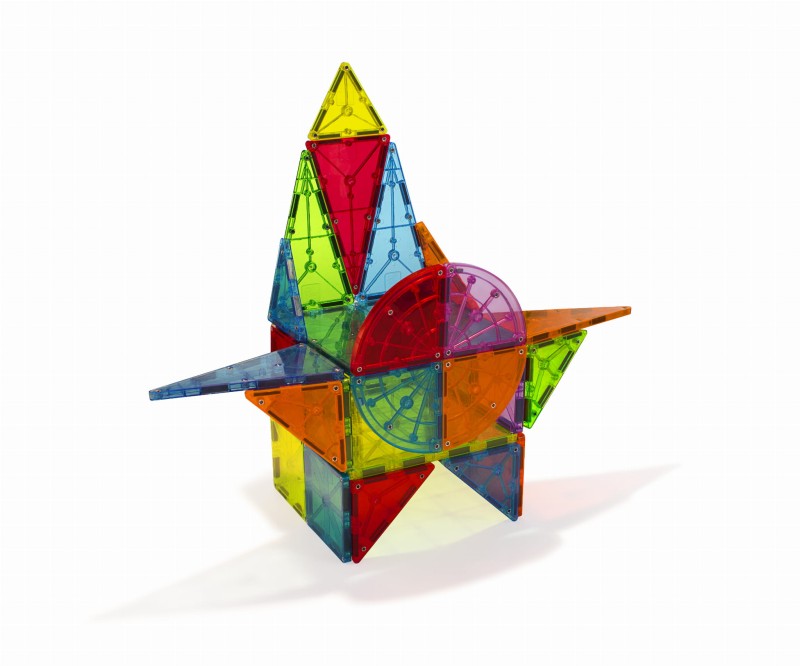 Klocki Magnetyczne Miasto Metropolis 110 el. MAGNA-TILES