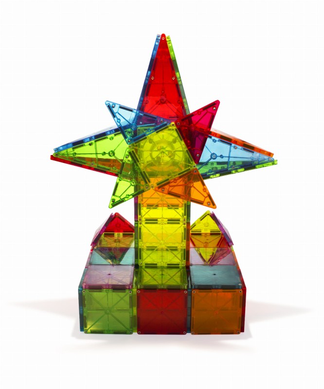 Klocki Magnetyczne Miasto Metropolis 110 el. MAGNA-TILES