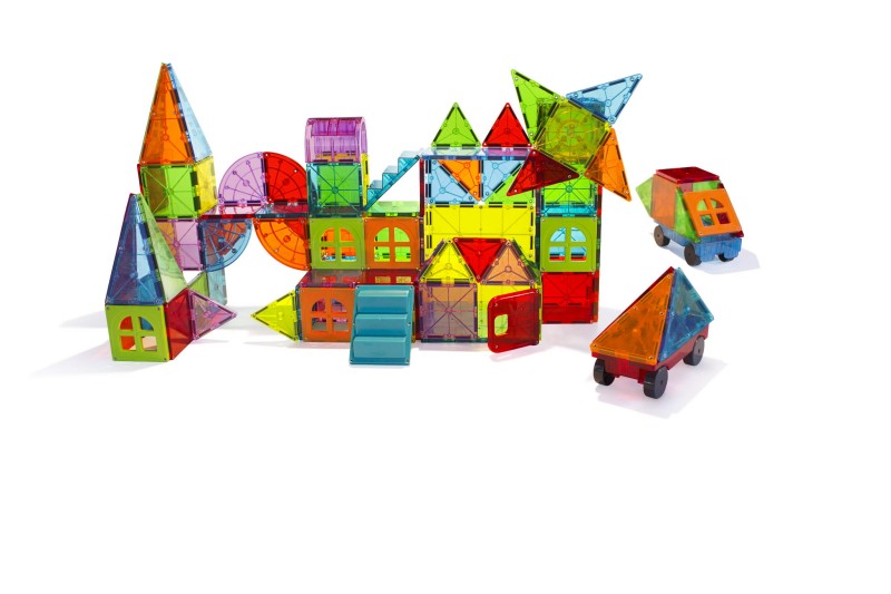 Klocki Magnetyczne Miasto Metropolis 110 el. MAGNA-TILES