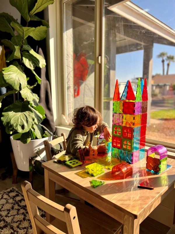 Klocki Magnetyczne Miasto Metropolis 110 el. MAGNA-TILES