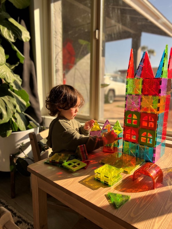 Klocki Magnetyczne Miasto Metropolis 110 el. MAGNA-TILES