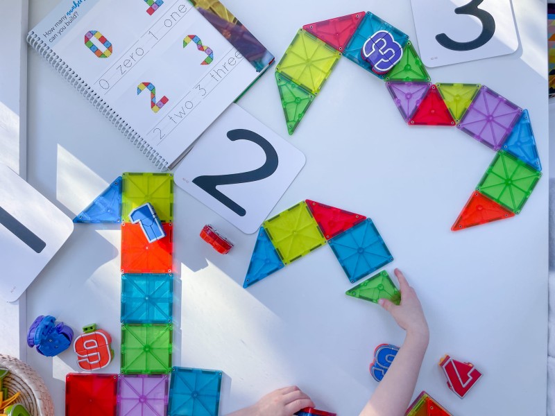 Klocki Magnetyczne Miasto Metropolis 110 el. MAGNA-TILES