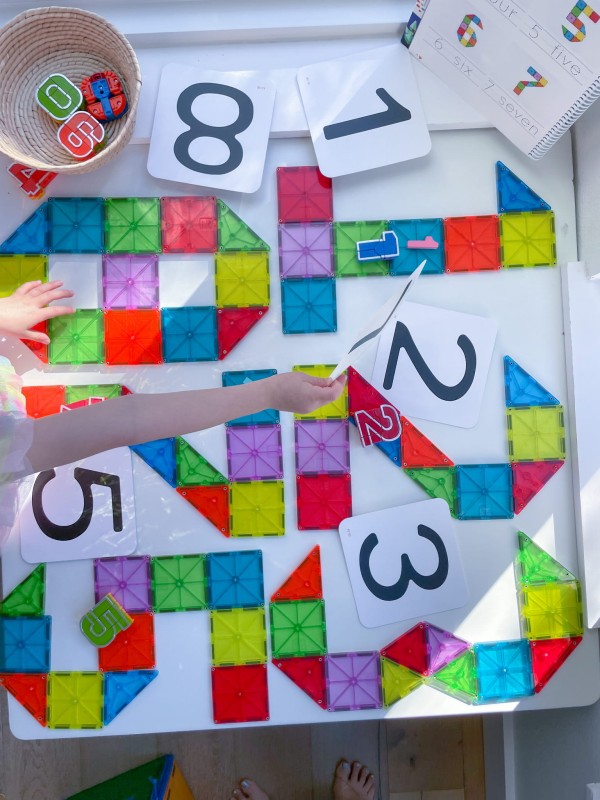 Klocki Magnetyczne Miasto Metropolis 110 el. MAGNA-TILES