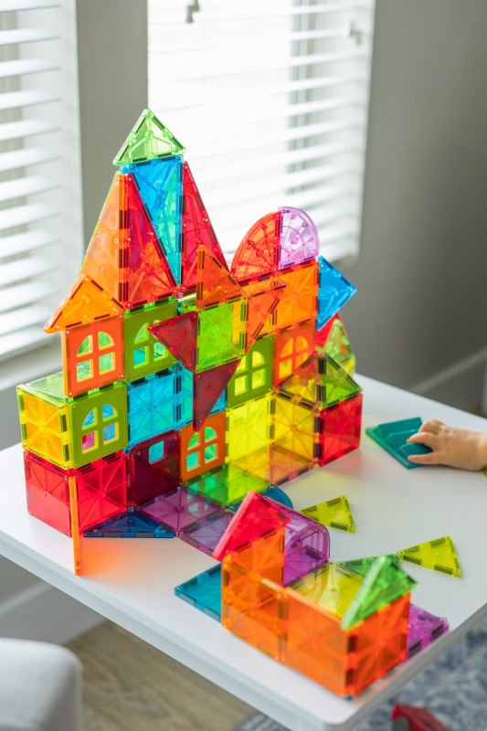 Klocki Magnetyczne Miasto Metropolis 110 el. MAGNA-TILES