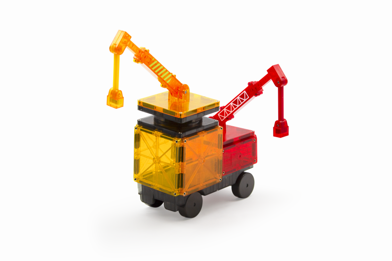 Klocki Magnetyczne Na Budowie Builder 32 el. MAGNA-TILES