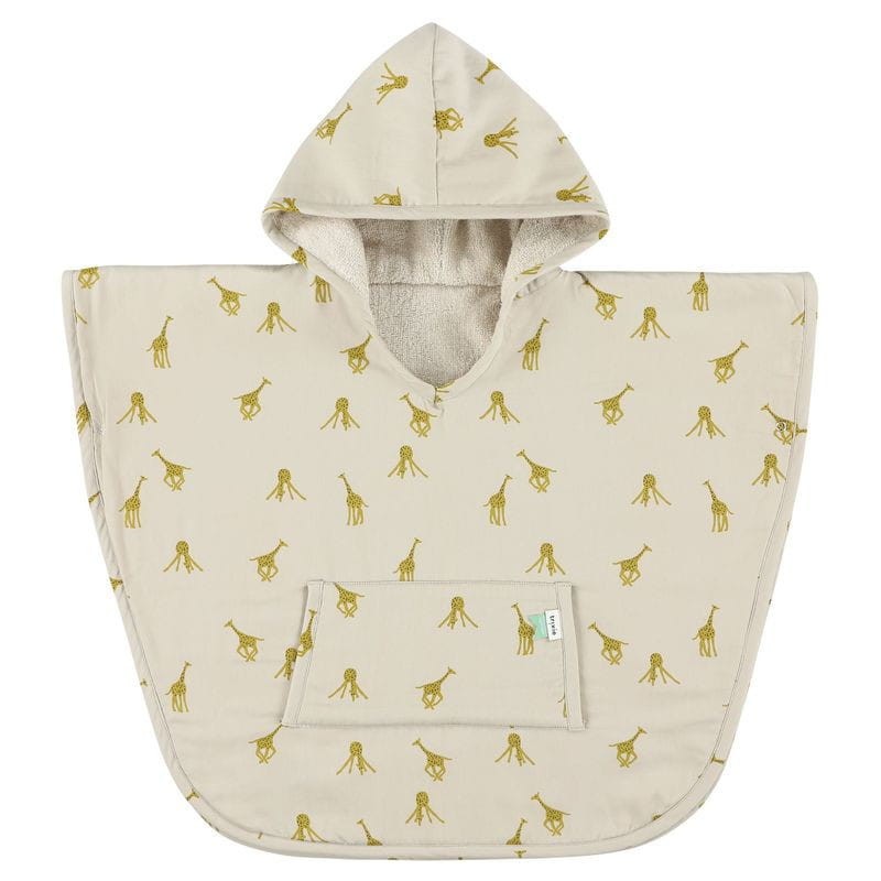 Groovy Giraffe Ponczo Kąpielowe z Kapturm 64 x 47 cm Trixie Baby