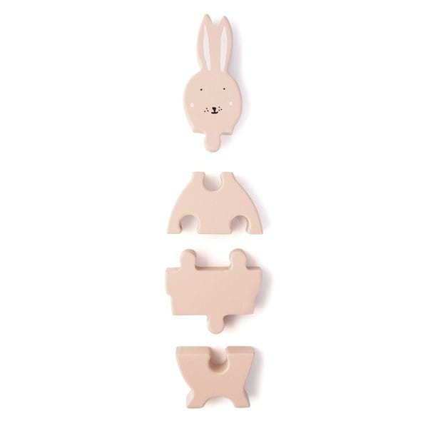 Królik Drewniane Puzzle Trixie Baby