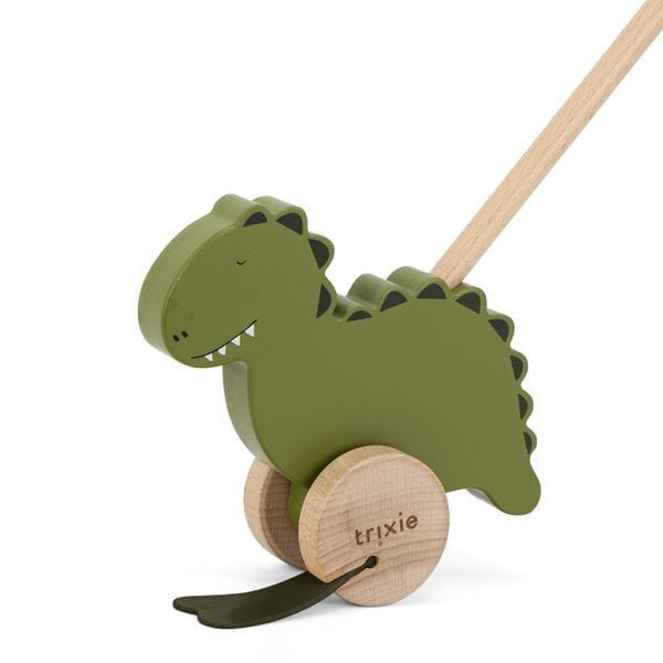 Pchacz Dinozaur Drewniany Trixie Baby