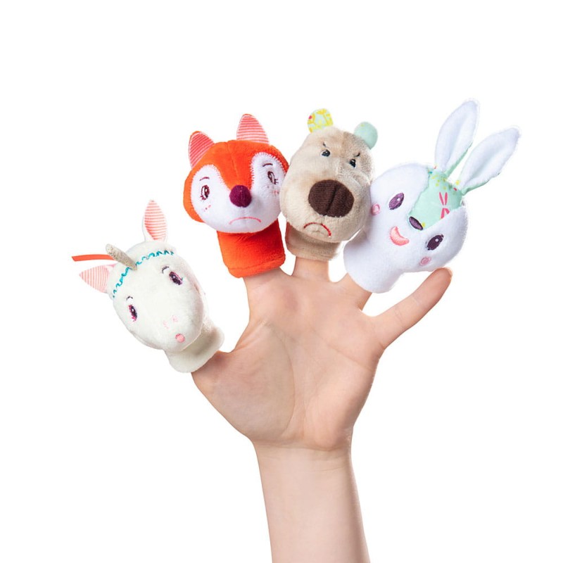 Zestaw Mini Pacynek na Palce Las Lilliputiens