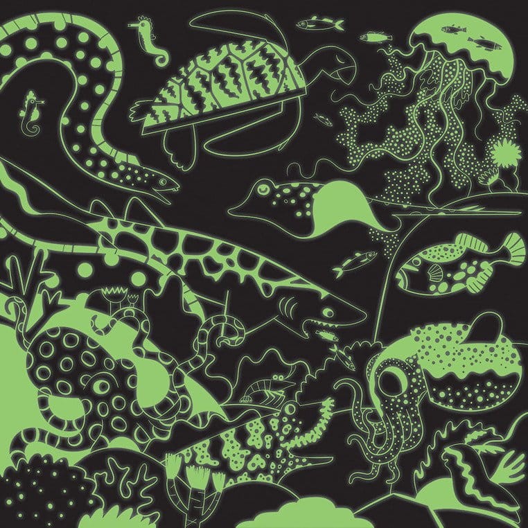 Puzzle rodzinne świecące w ciemności Ocean 500 el. 8+ Mudpuppy