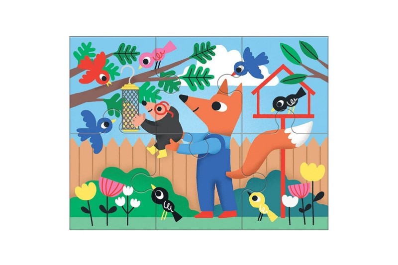 Puzzle progresywne Życzliwość 4, 6, 9 i 12 el. 2+ Mudpuppy