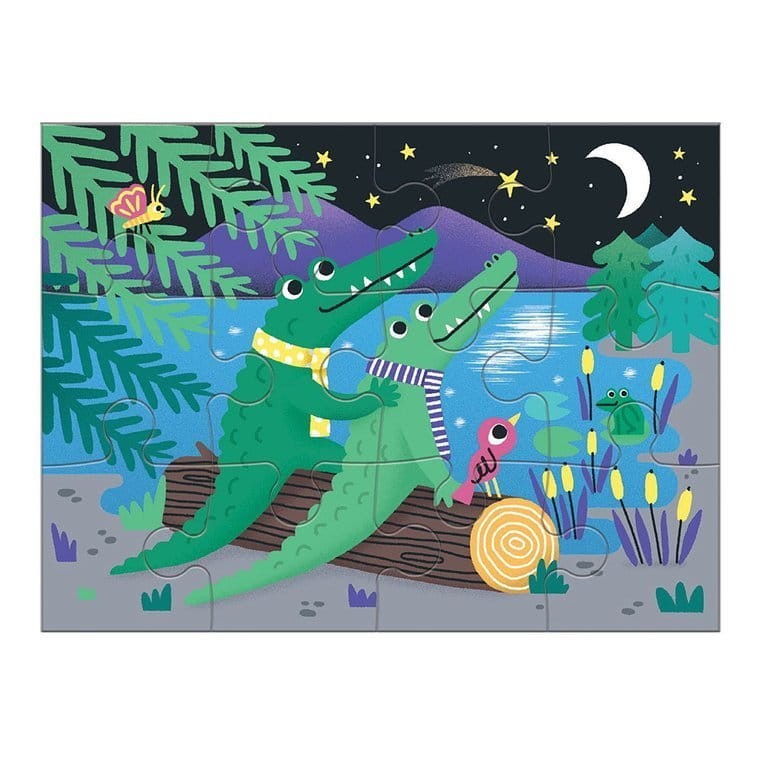 Puzzle progresywne Uważność 4, 6, 9 i 12 el. 2+ Mudpuppy