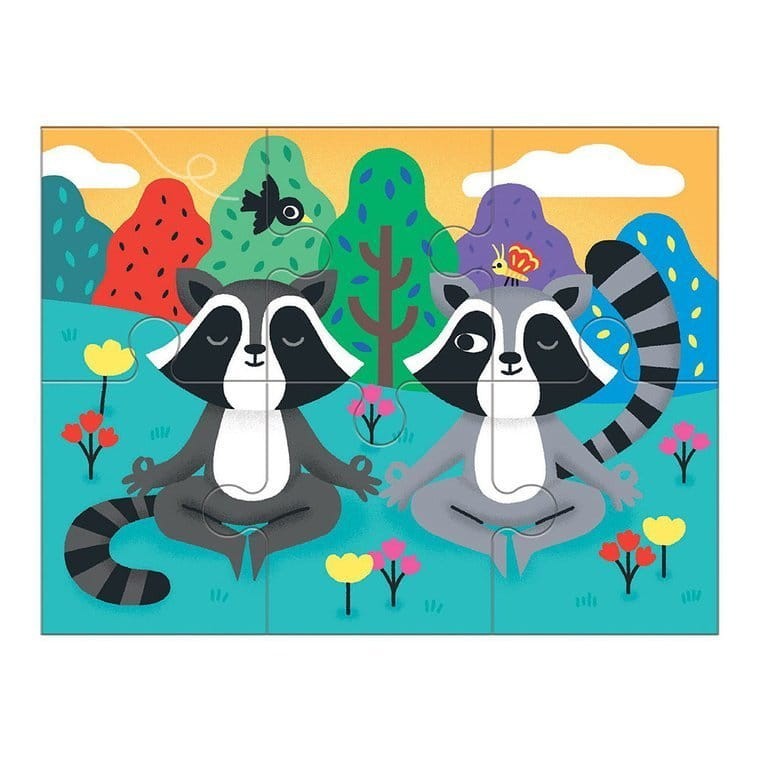 Puzzle progresywne Uważność 4, 6, 9 i 12 el. 2+ Mudpuppy