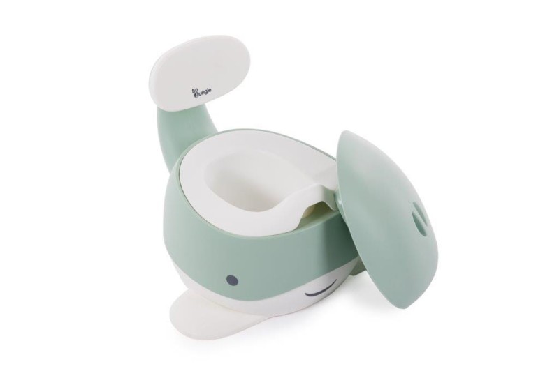 Nocnik wieloryb pastel Blue mint Bo Jungle