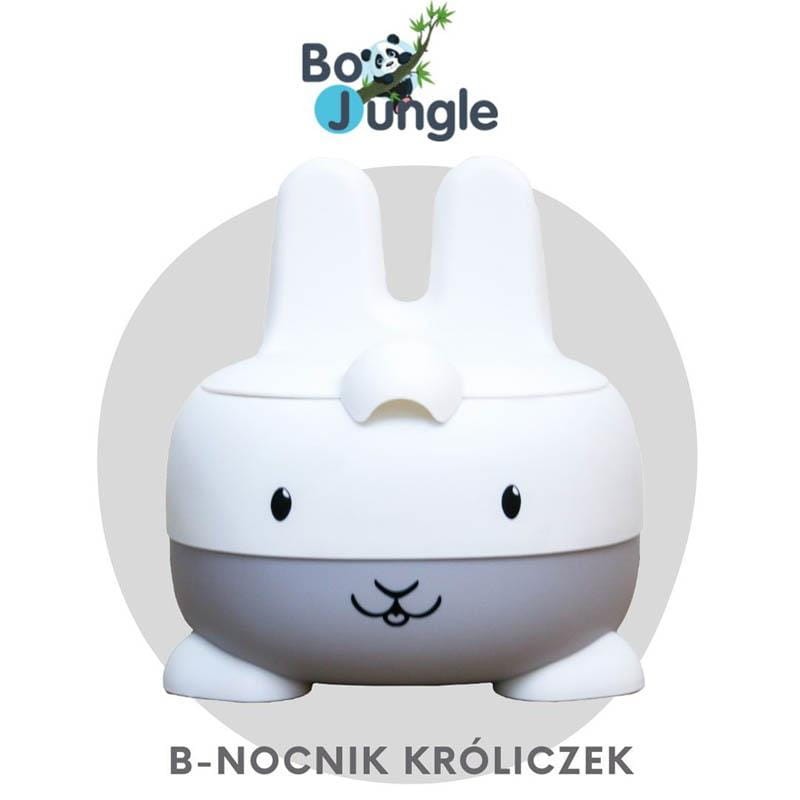 Nocnik króliczek grey/white Bo Jungle