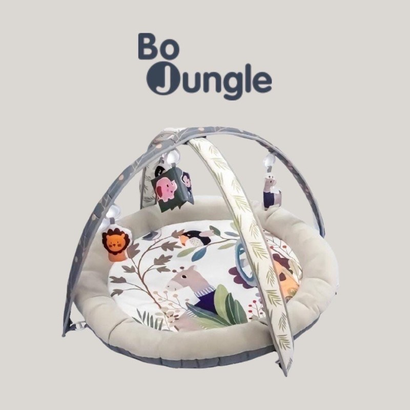 Mata edukacyjna Savannah z muzyką i światłem Bo Jungle