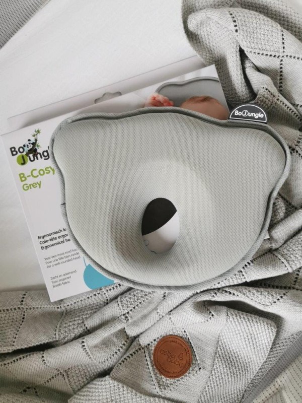 Poduszka z dziurką Taupe Bo Jungle