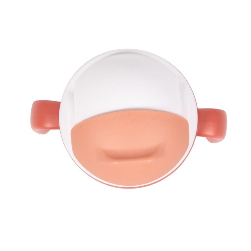 Kubek do picia ze słomką BIOplastik CPLA terracotta Bo Jungle
