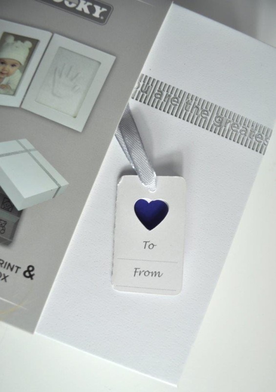 Odcisk bobasa, potrójna ramka i MEMORY BOX Dooky