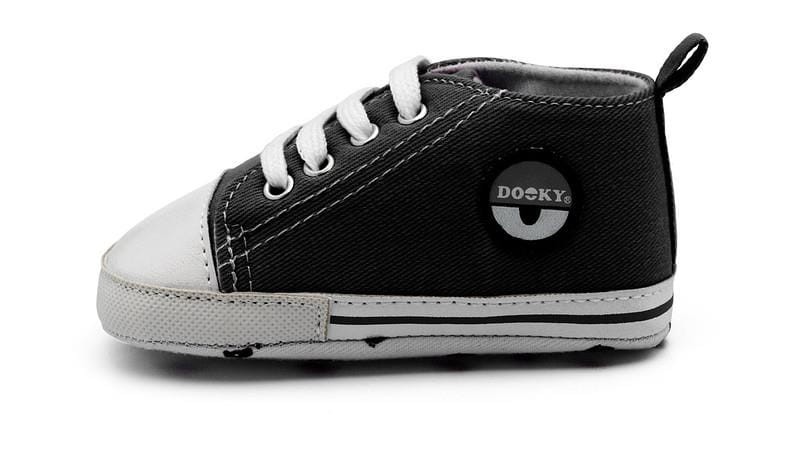 Pudełko na chusteczki z bucikami black Dooky