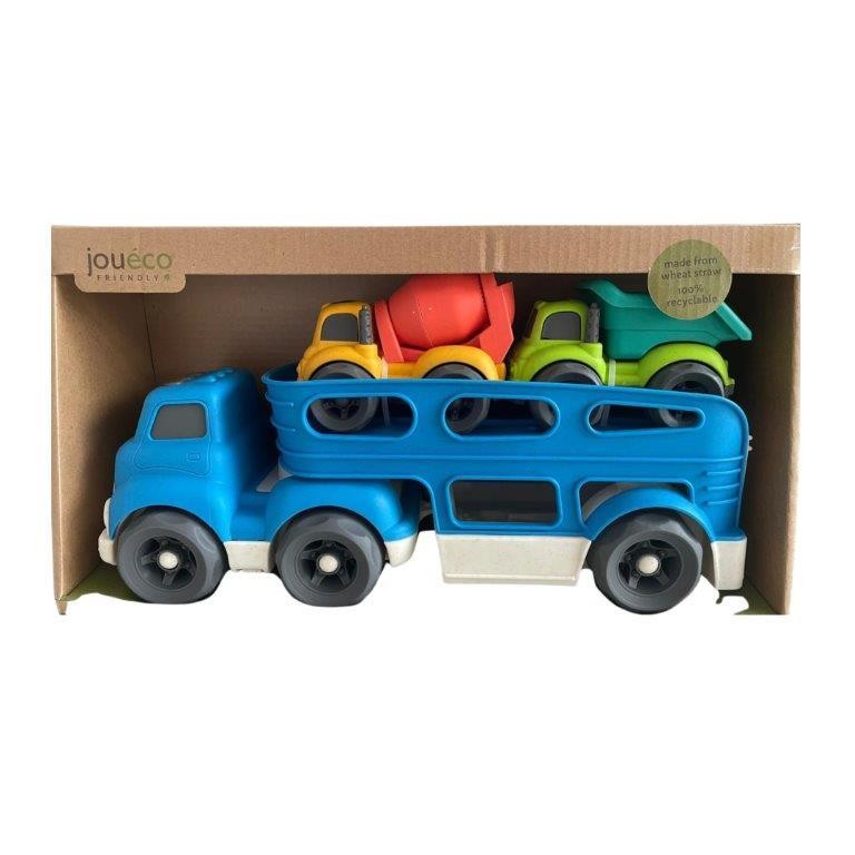 BIO Transporter z 2 autami Joueco BLUE Joueco