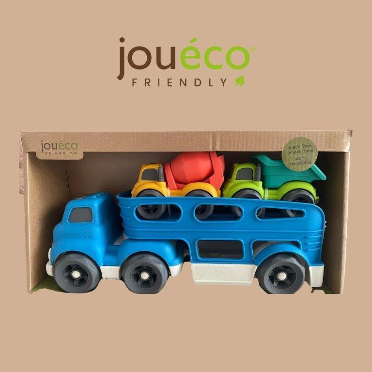 BIO Transporter z 2 autami Joueco BLUE Joueco