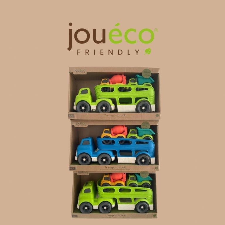 BIO Transporter z 2 autami Joueco BLUE Joueco