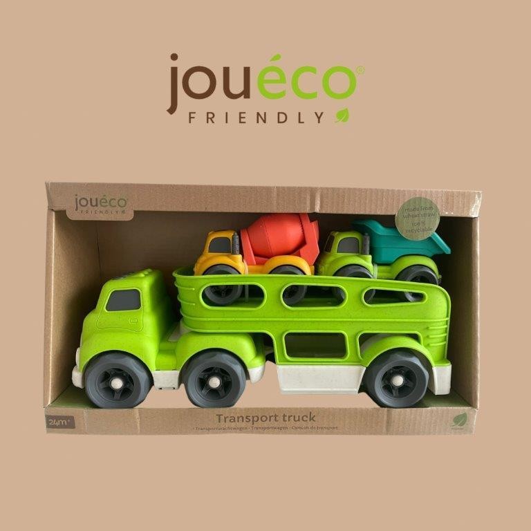 BIO Transporter z 2 autami Joueco GREEN Joueco